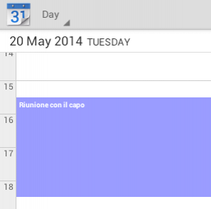 Calendario Content Provider Calendario Content Provider